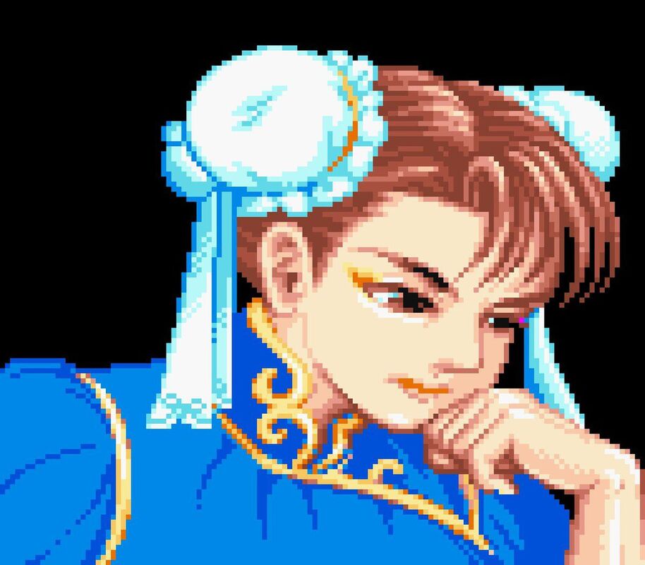 Chun Li Kicks People's Asses
