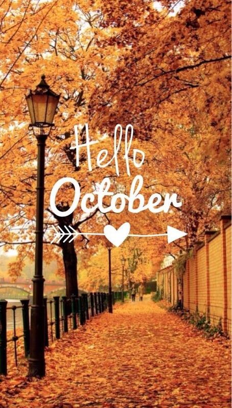 Hello October ?