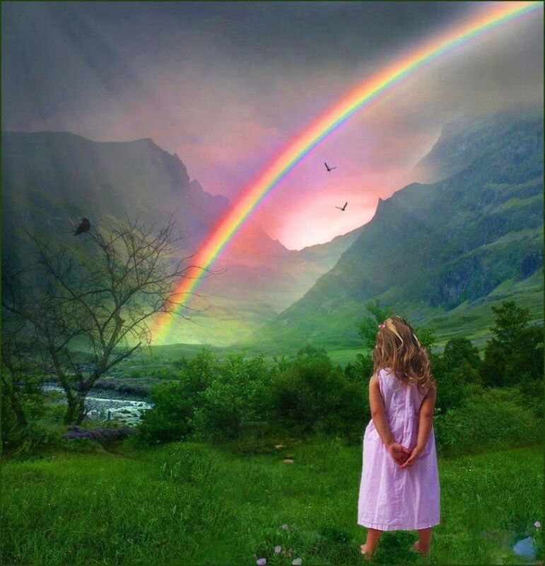 THE CHILDREN ARE THE RAINBOWS OF LIFE