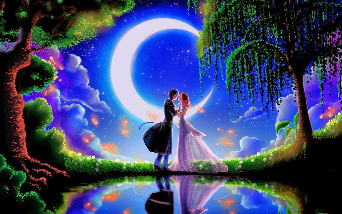 This moon, This night...