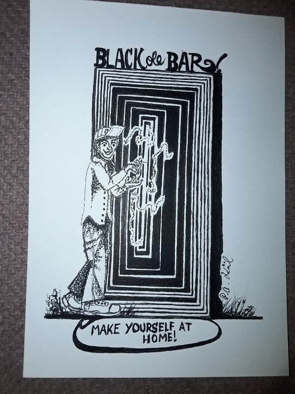 Black hole bar 