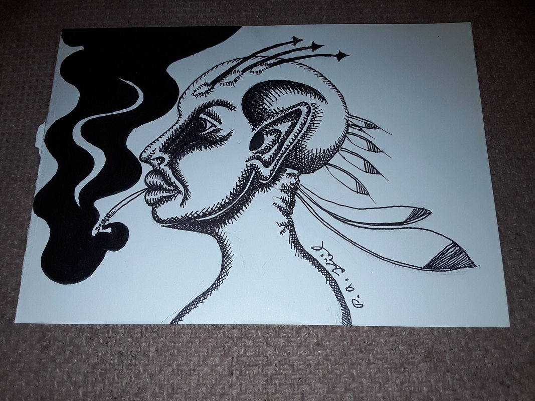 Alien lady