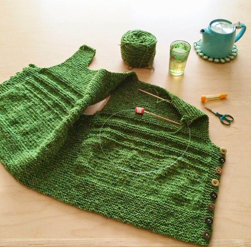 Knit one row, purl another ?