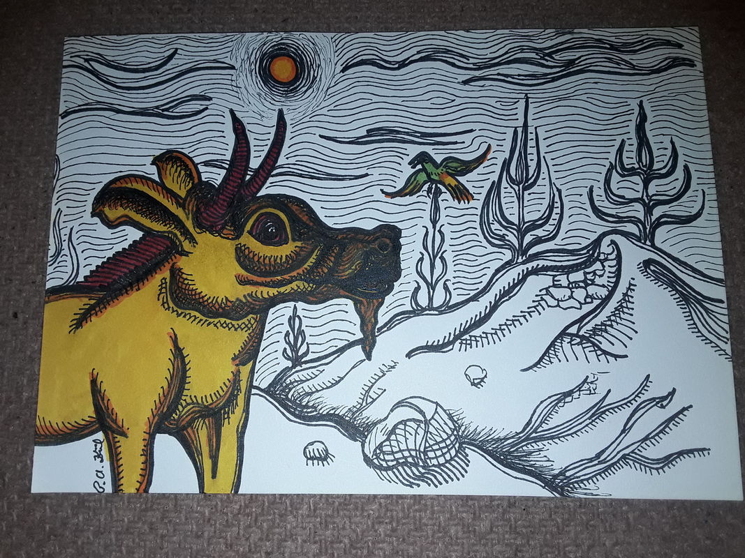 Surreal scene 