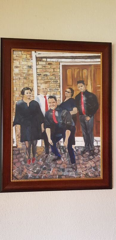 Portrait of a Customer&#039;s family
