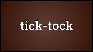 English onomatopoeic words tick tock does punctuate...