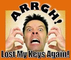 “Where the hell have I put my keys?”