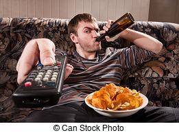 His Fifty Five inch new TV?