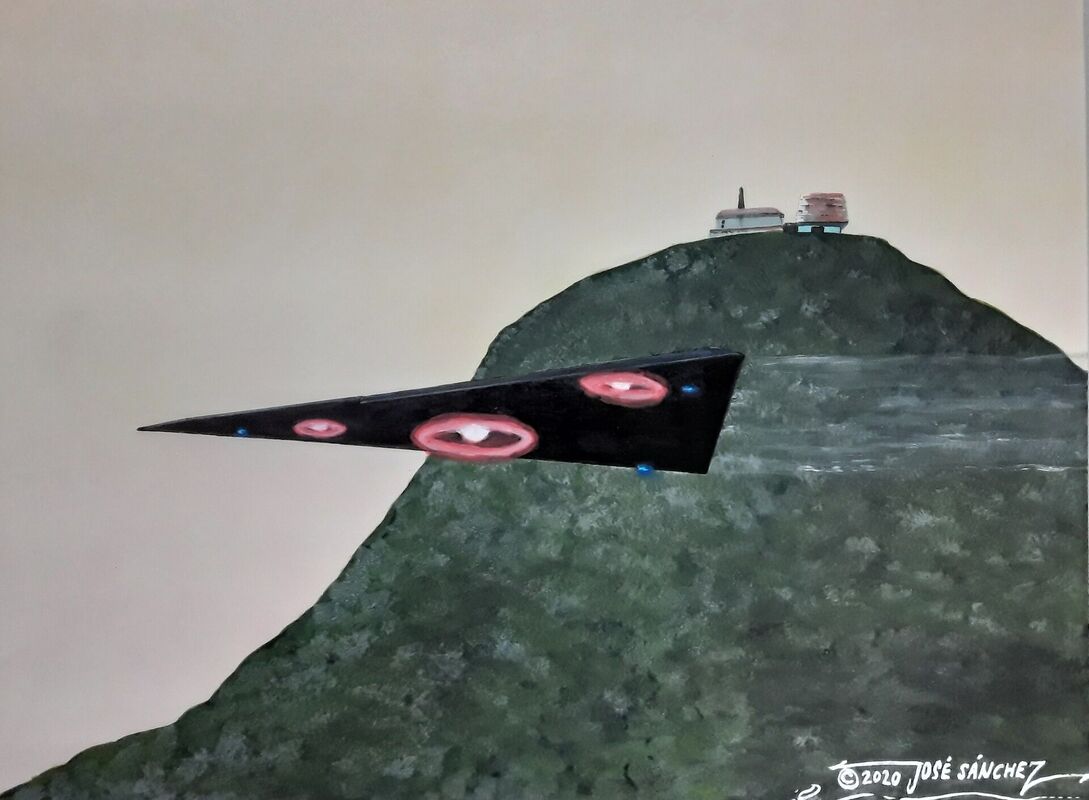U.T.O. (Unidentified Triangular Object) Over Rajasthan, India