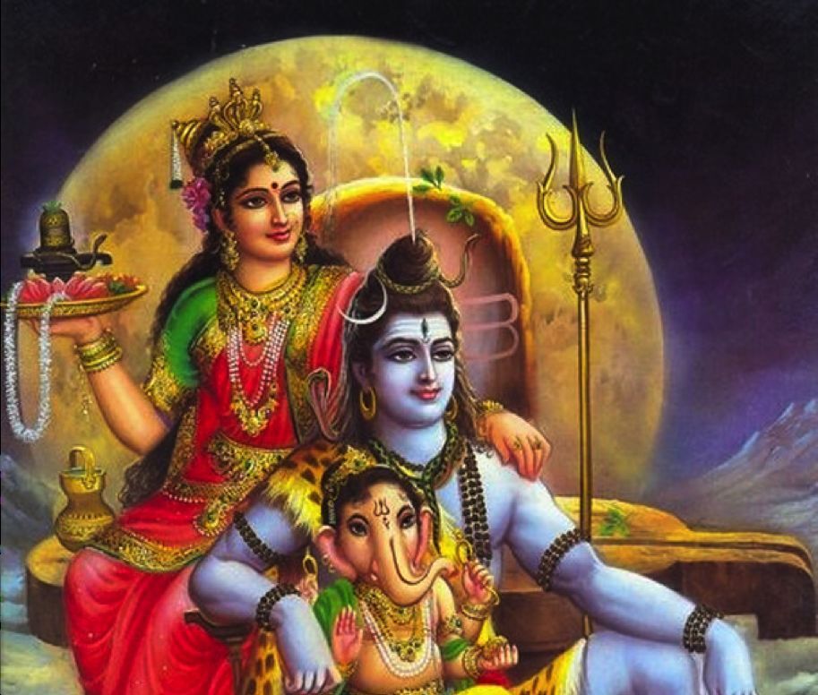 Parvati in the Akasha