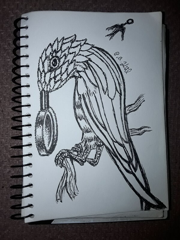 Magnifying Bird 