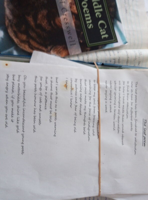 The last poem