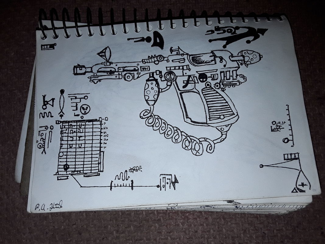 Alien pistol 