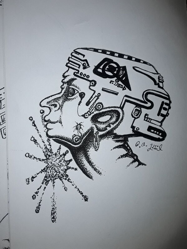 Sci-fi head 