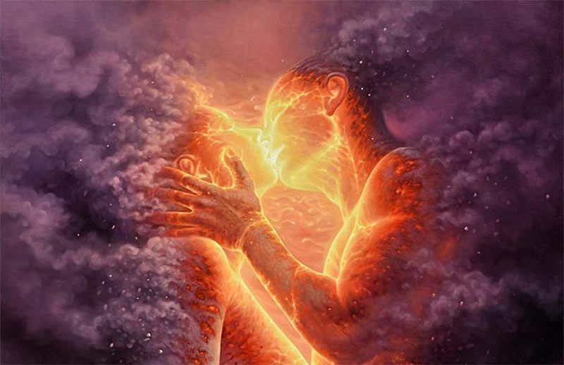Love Unfurls In The Small Hour Of Our Moment In The Dark
