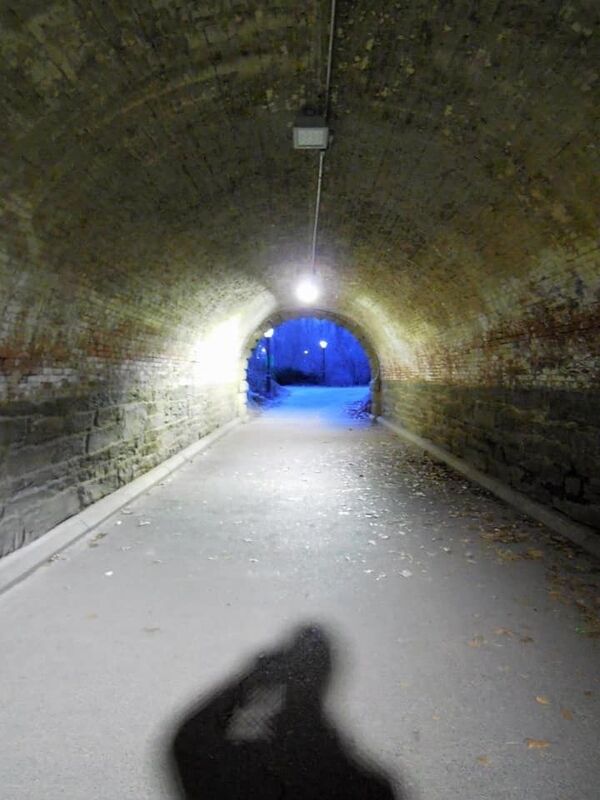 I can see a light