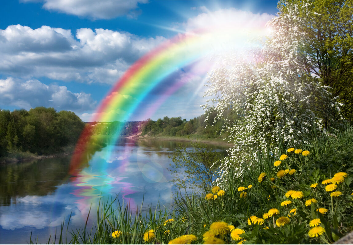 SPLASHES...( Rainbow challenge)
