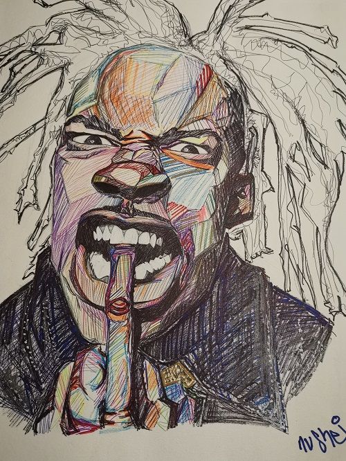 Busta Rhymes Art