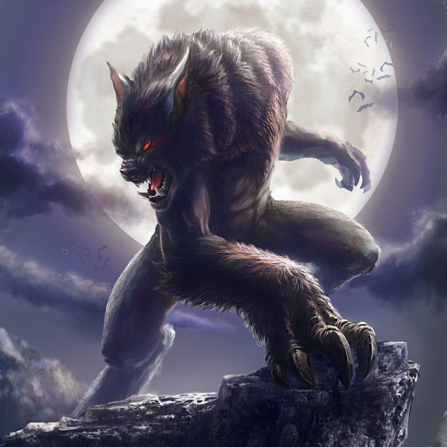 WEREWOLF....(Poetess Darkly challenge)