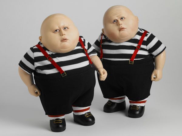 TWEEDLE DEE and TWEEDLE DUMB...(Jill's challenge ?)