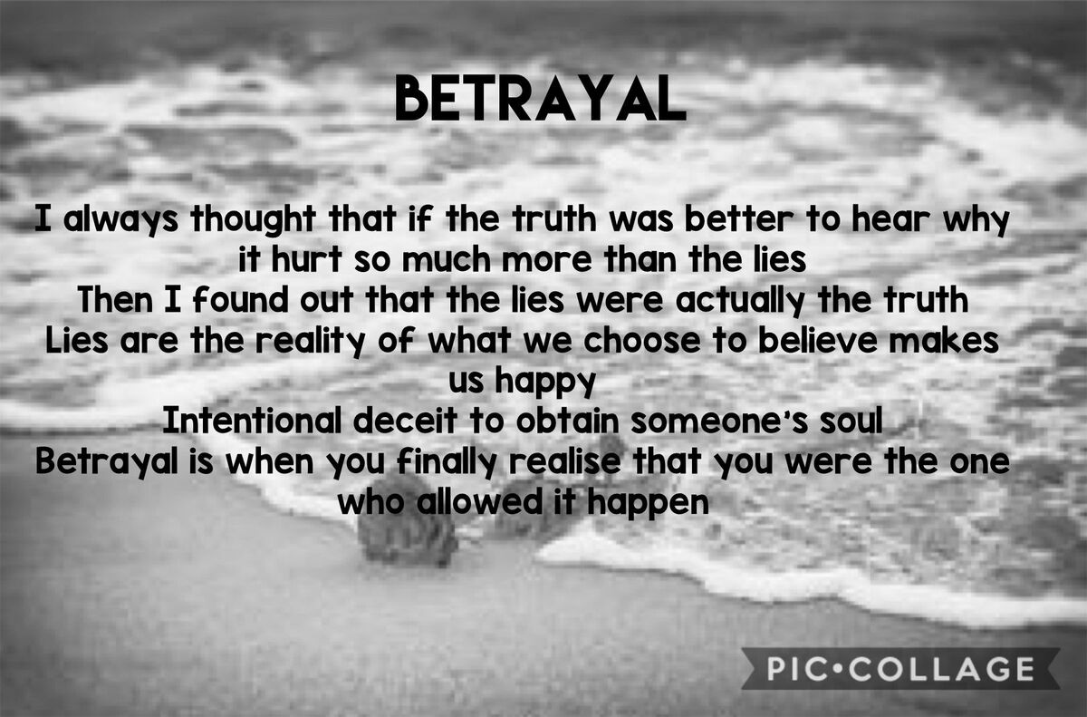 Betrayal Betrayal