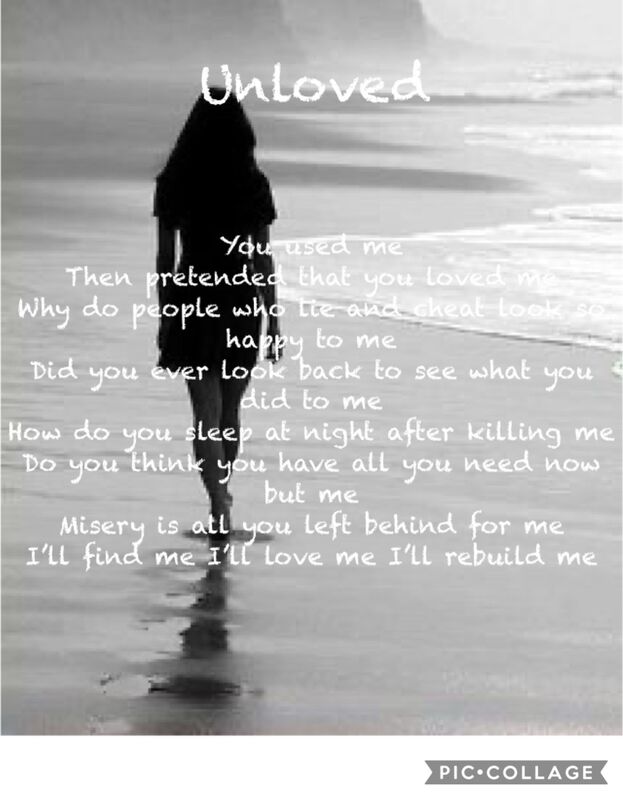 Unloved Poem By Angela Kent