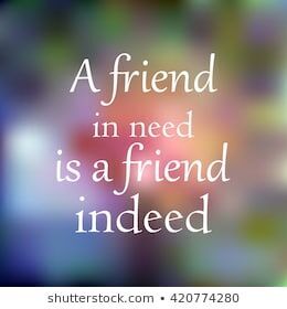 A friend in need ... ❤️