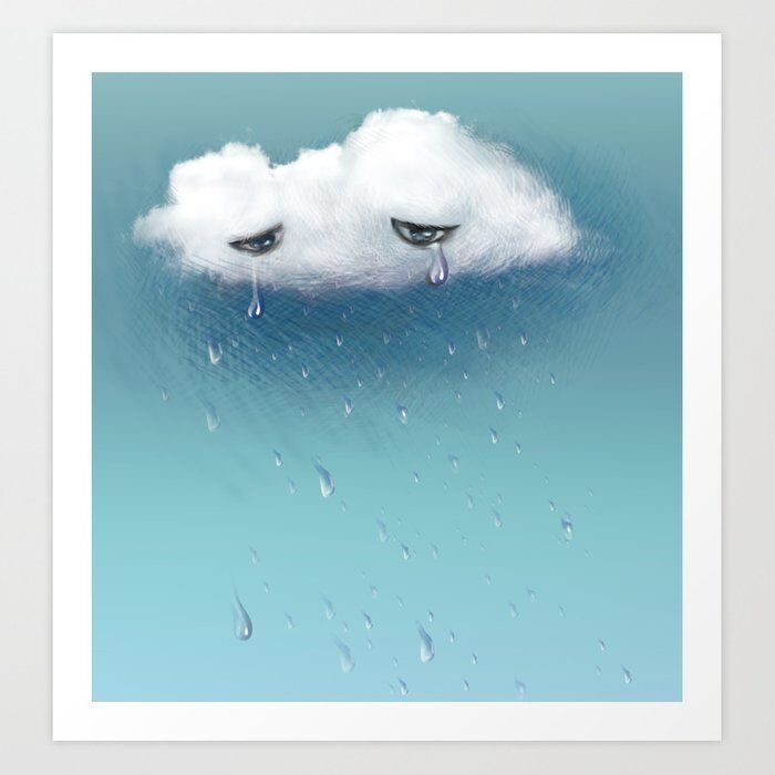 Crying rain