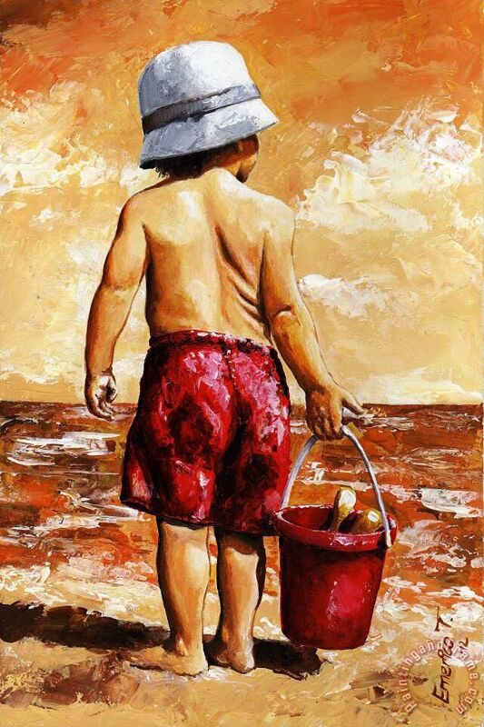 ‘The little boy in red’