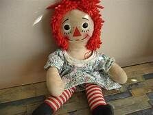 THE RAGGEDY ANN DOLL
