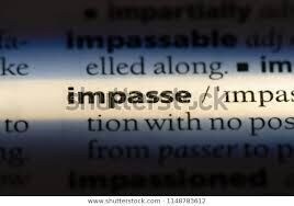 Impasse to contentment