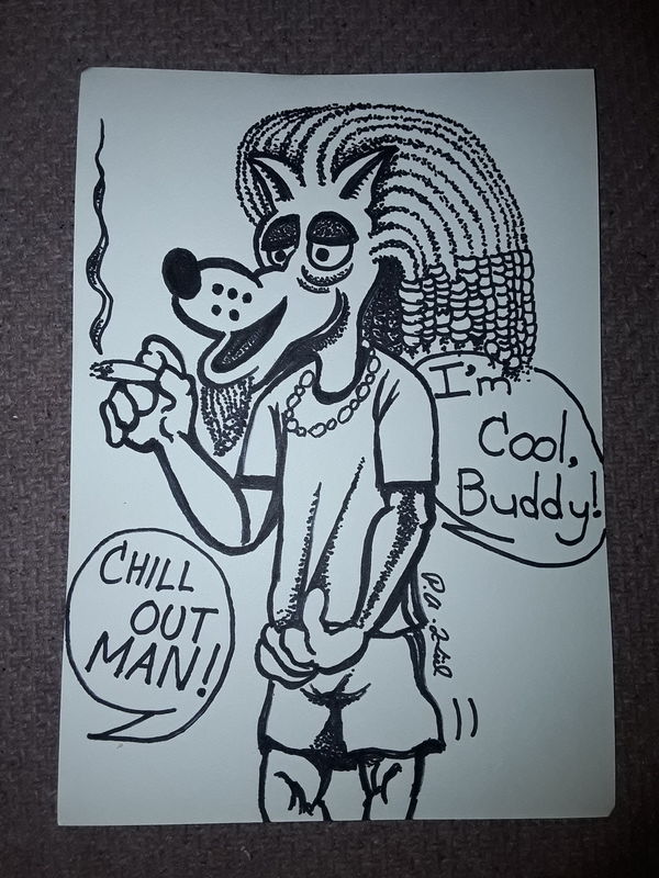 Anxious hippy 