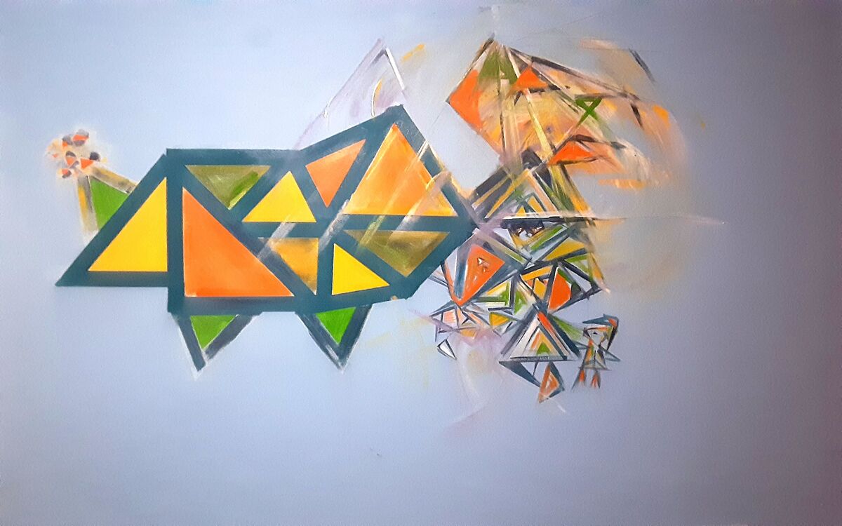 Triangle love maze