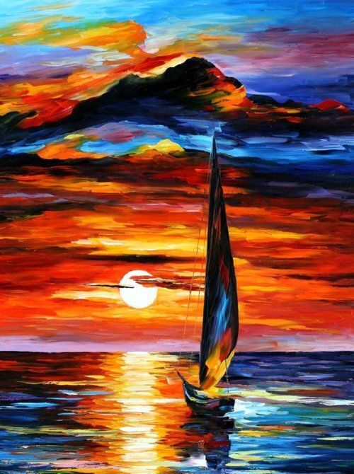 Sailing On Blue