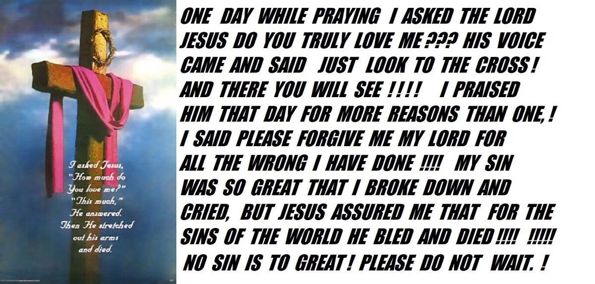 THE  CROSS  OF  CHRIST !!