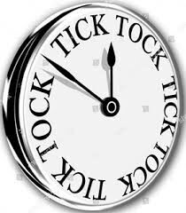 Tick tock tick tock tick...