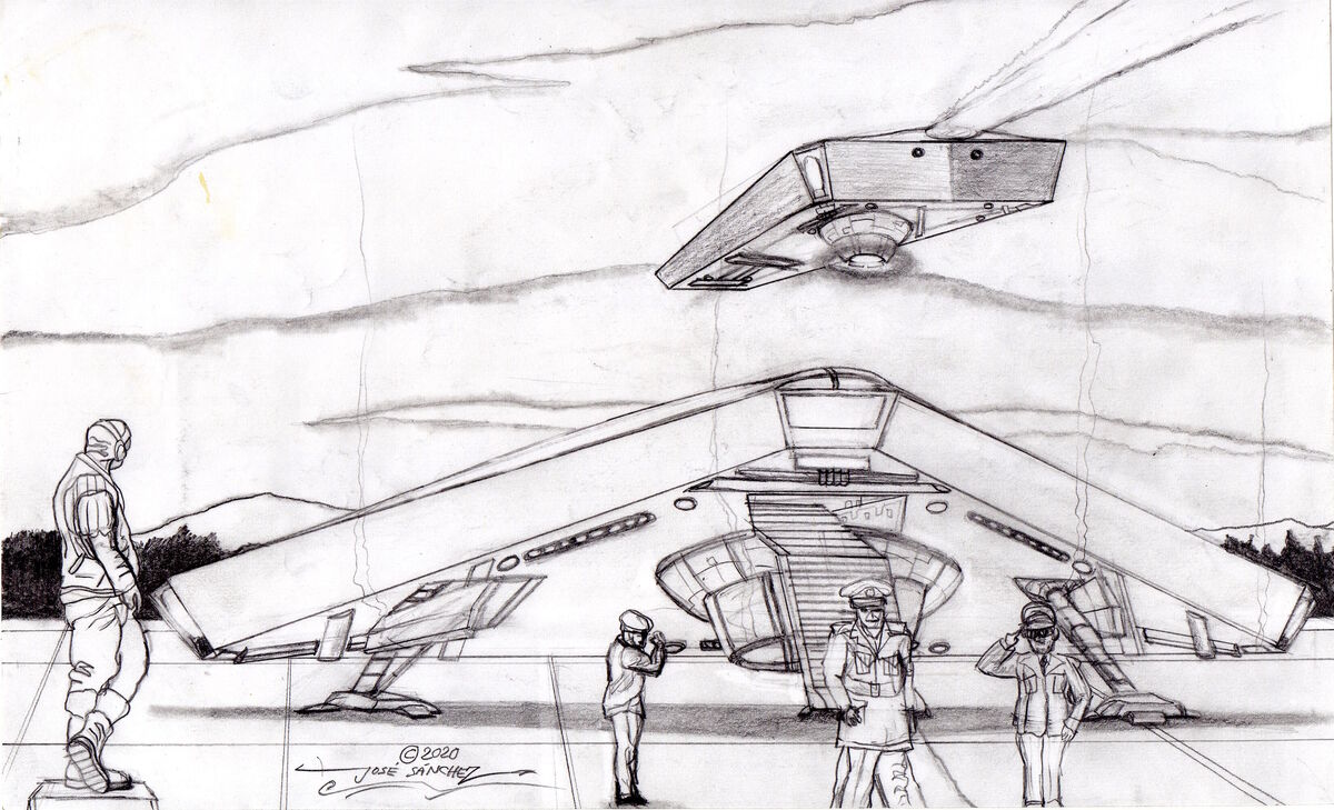 TR-3B : The Manta has Landed (early concept)