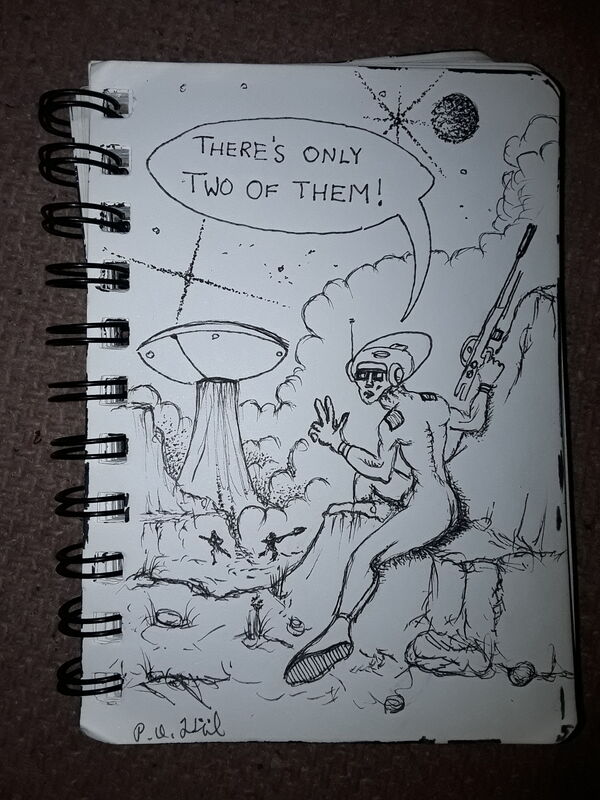 Interstellar doodle 