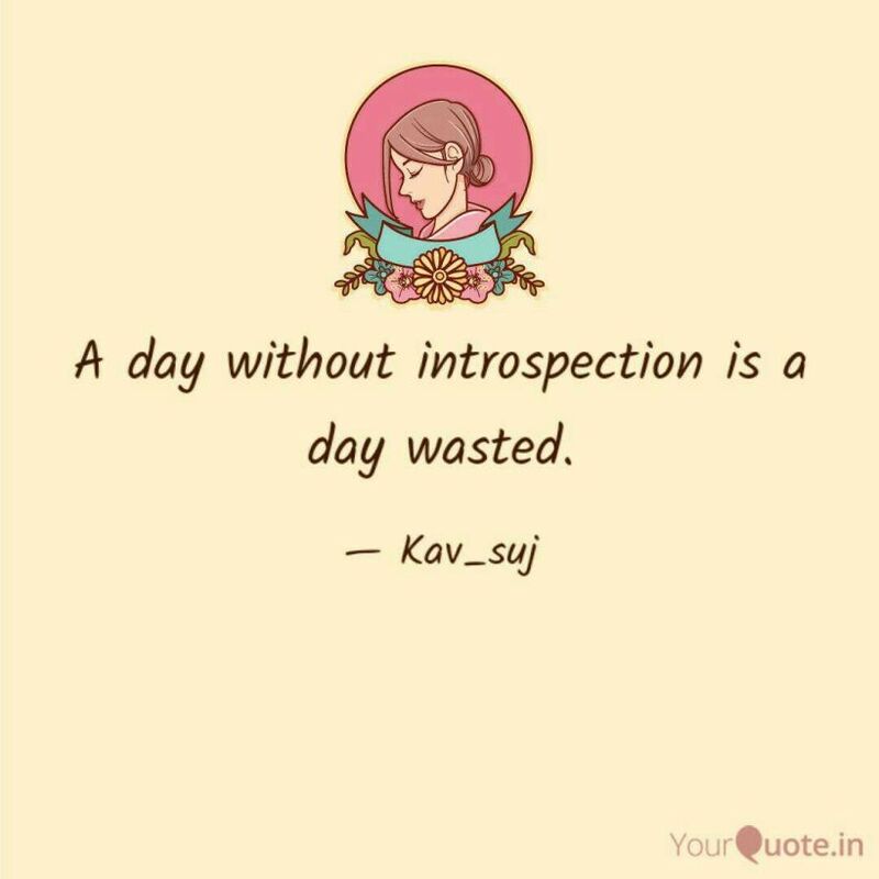 My pleasurable introspection
