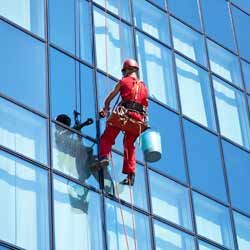 The window cleaner ?