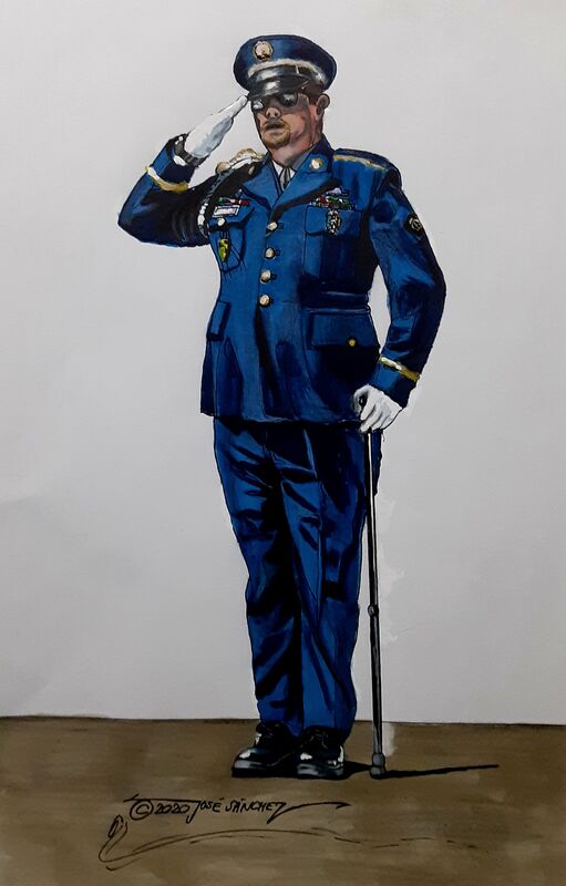 TR-3B : Saluting Soldier