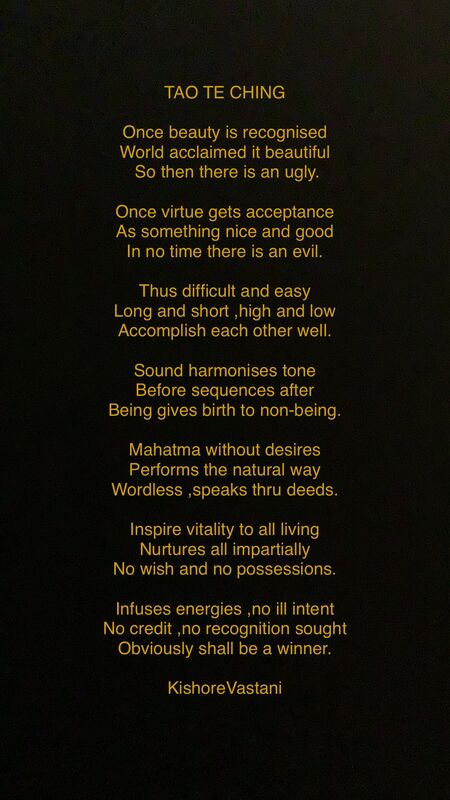 Tao te ching