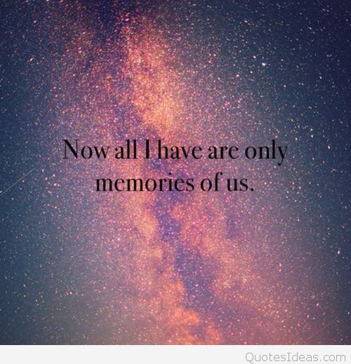 Memories of us π