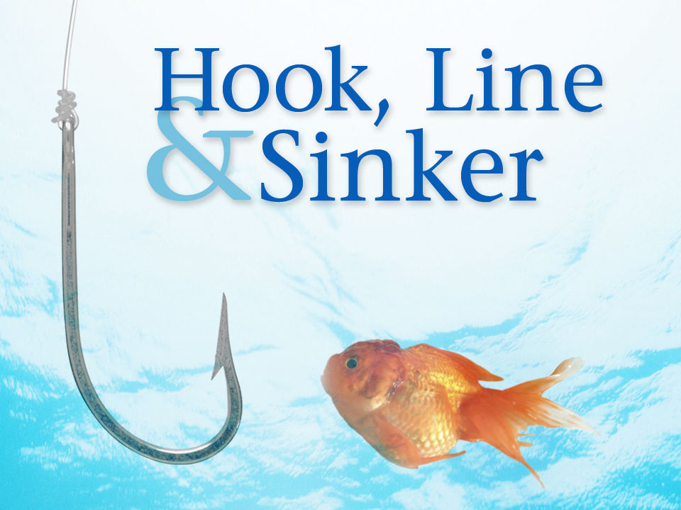 Hook, line and sinker ❤️