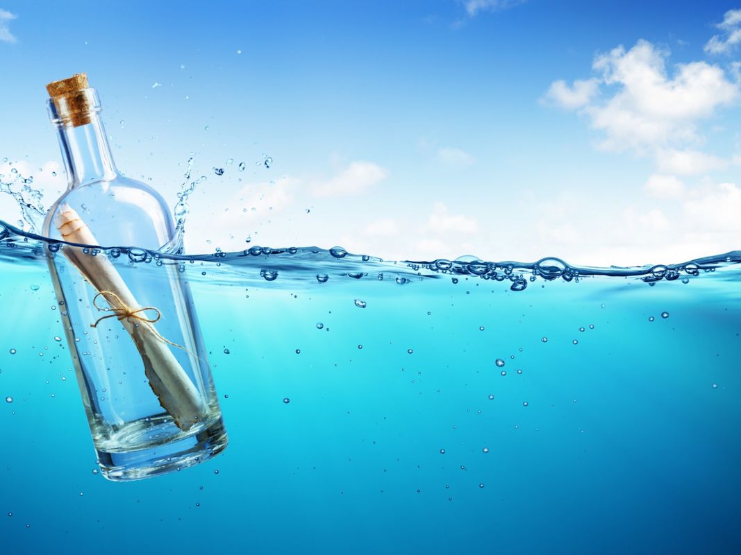 My message in a bottle 💙