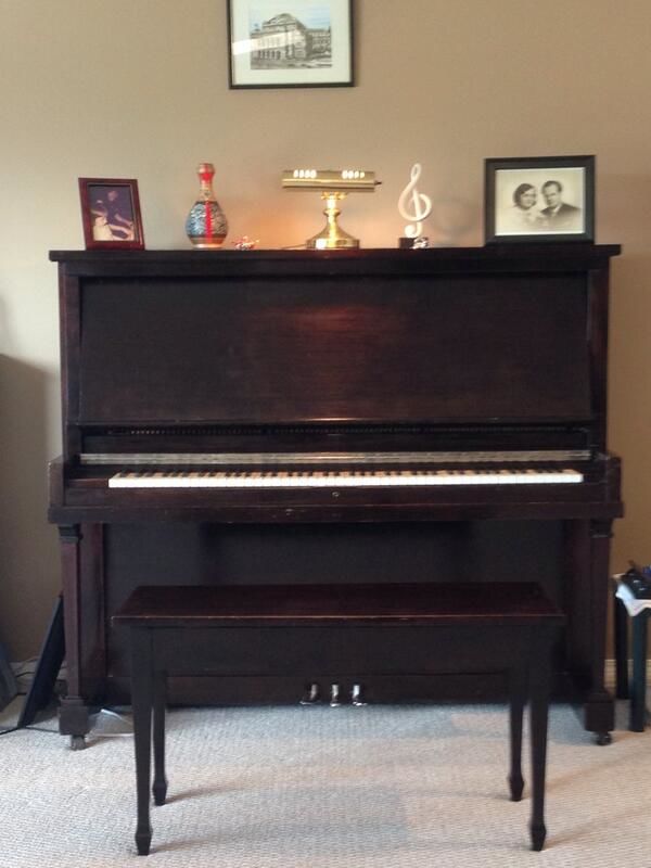 Our old piano