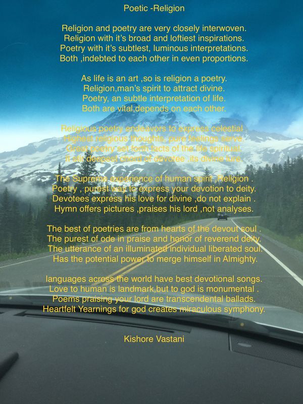 Poetic -Religion