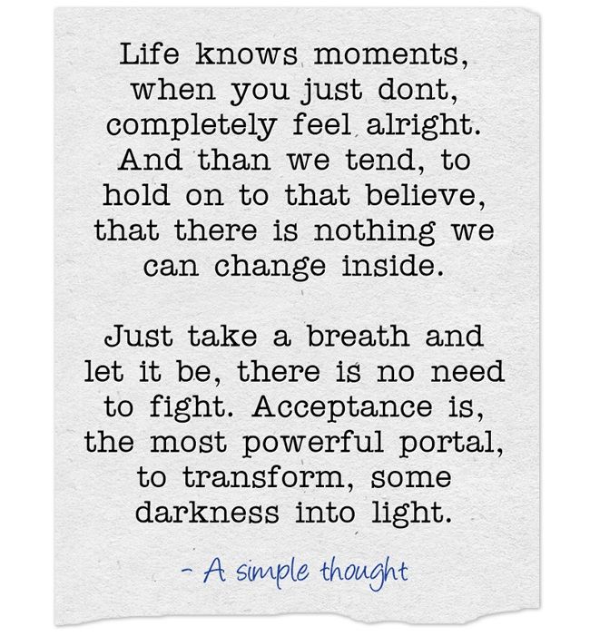 Let it be