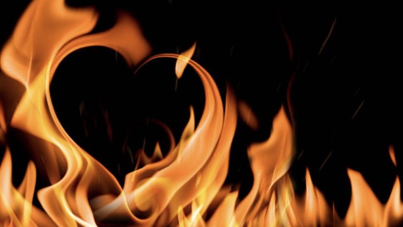 Hearts in flames 