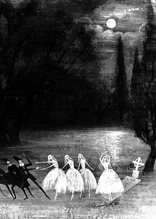 The spirits from seven sad souls